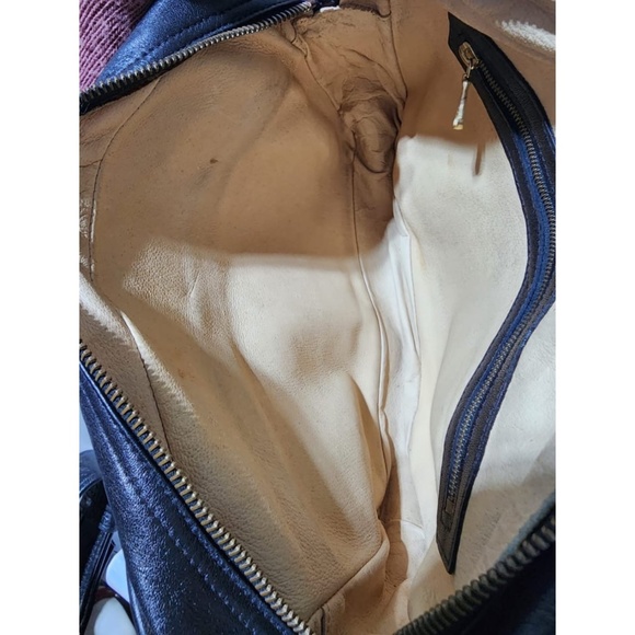 Authentic MCM Vintage Visetos Nylon Crossbody Bag Black - Picture 10 of 15